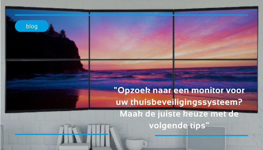 monitoren voor camerabewaking