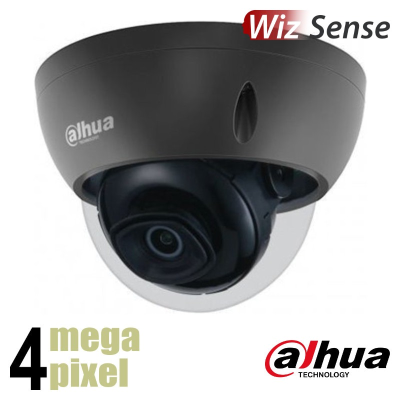 Dahua 4 megapixel IP camera - 2.8mm lens - WizSense - HDBW2441E-S-DG