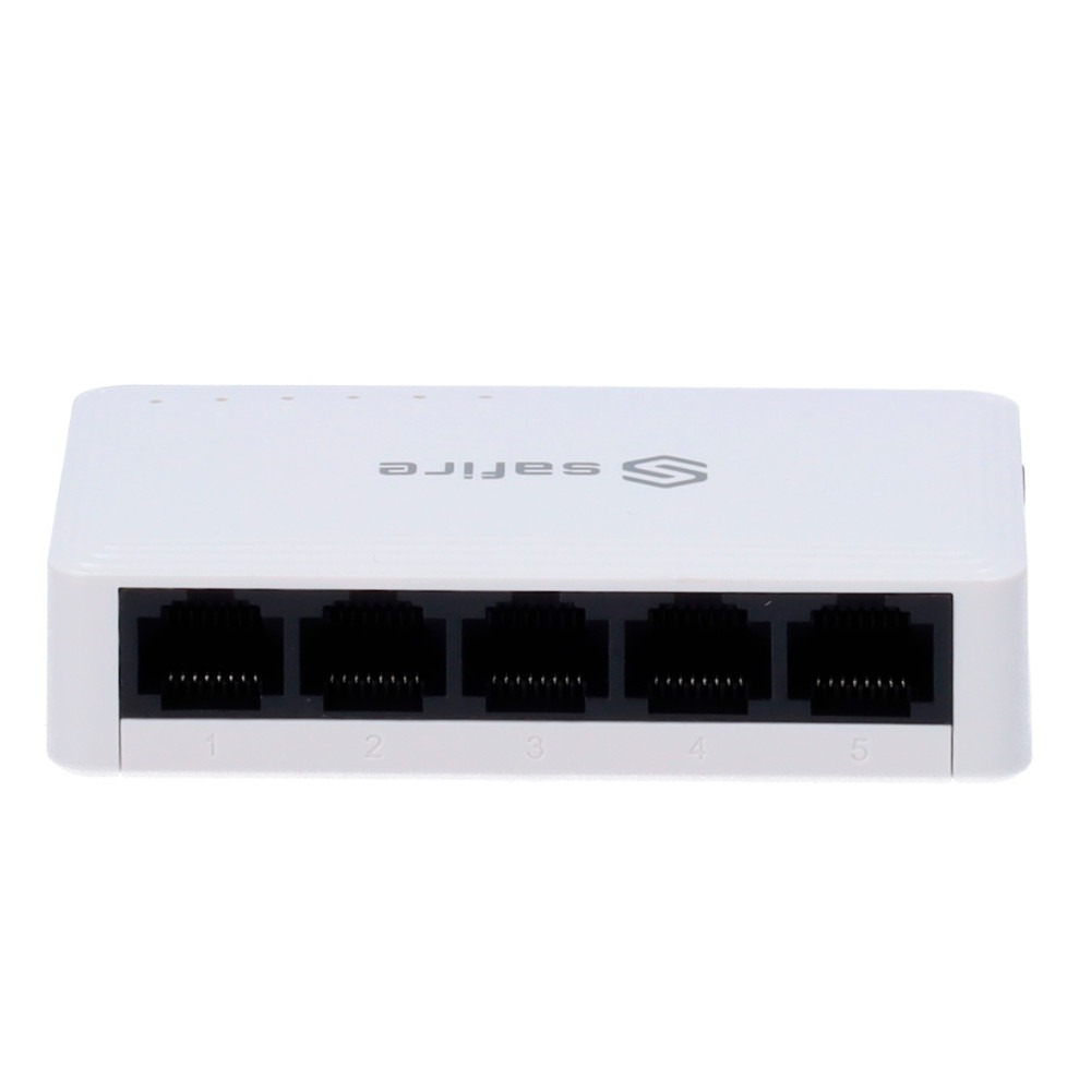 Safire netwerk switch - Unmanaged - 5 poorten - tot 1000Mbps - SW05-G