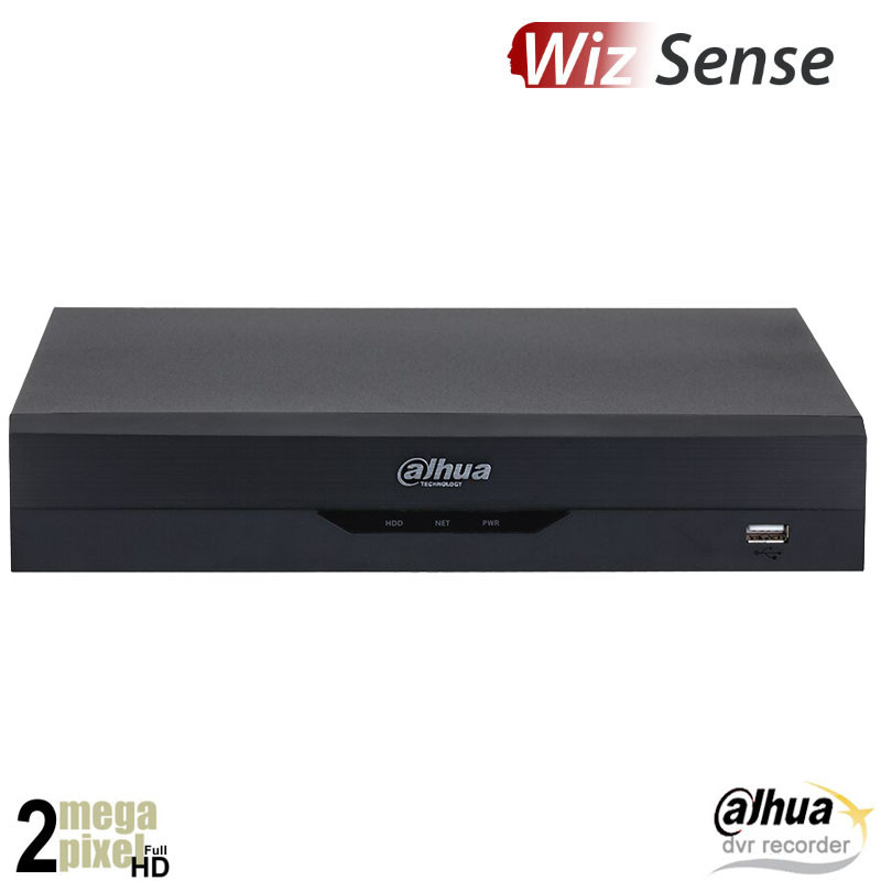Dahua Full HD 5in1 XVR - 4 kanaals + 1 IP kanaal - Wizsense - XVR4104HS-IQ